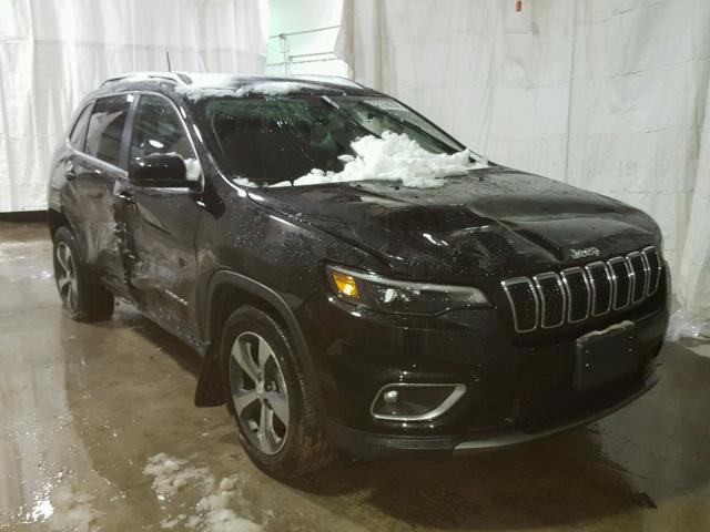 1C4PJMDX8KD161752 - 2019 JEEP CHEROKEE L BLACK photo 1