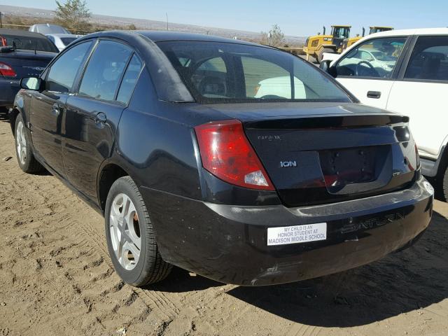 1G8AL52F54Z230056 - 2004 SATURN ION LEVEL 黑色 照片 3