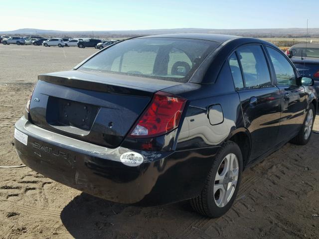 1G8AL52F54Z230056 - 2004 SATURN ION LEVEL 黑色 照片 4