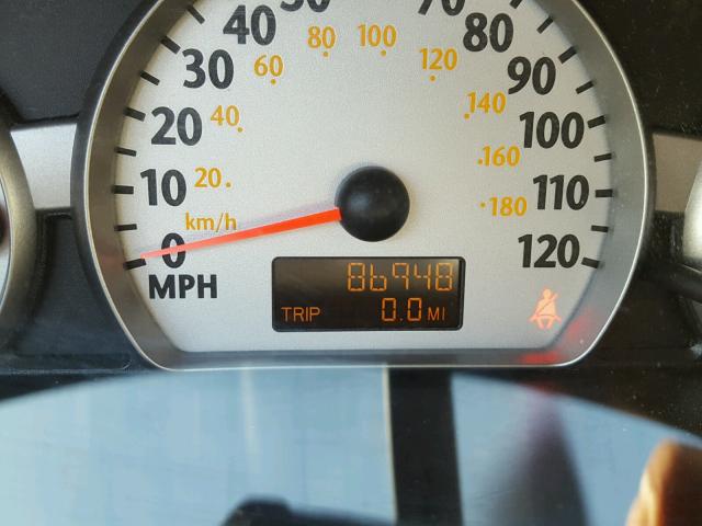 1G8AL52F54Z230056 - 2004 SATURN ION LEVEL 黑色 照片 8