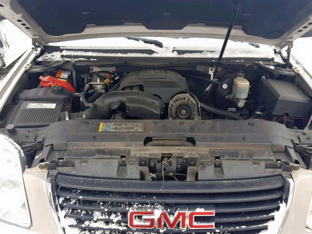 1GKFK16338R118552 - 2008 GMC YUKON XL K GOLD photo 7