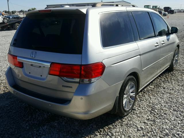 5FNRL38819B021366 - 2009 HONDA ODYSSEY TO SILVER photo 4