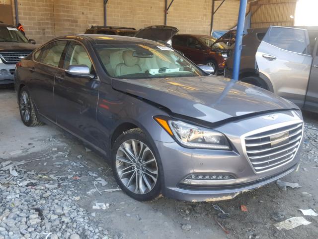 KMHGN4JE1GU116825 - 2016 HYUNDAI GENESIS 3. GRAY photo 1