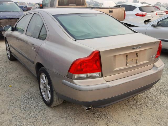 YV1RS58D012042478 - 2001 VOLVO S60 2.4T GOLD photo 3
