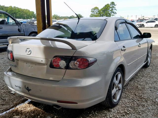 1YVHP80C775M56267 - 2007 MAZDA 6 I BEIGE photo 4