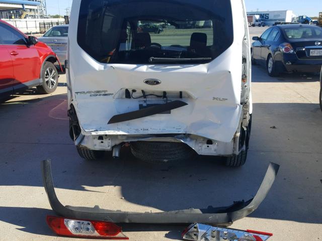 NM0LE7F75E1143181 - 2014 FORD TRANSIT CO WHITE photo 9