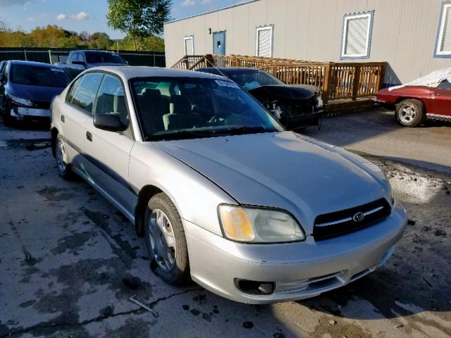 4S3BE635127208385 - 2002 SUBARU LEGACY L SILVER photo 1