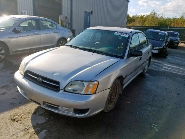 4S3BE635127208385 - 2002 SUBARU LEGACY L SILVER photo 2