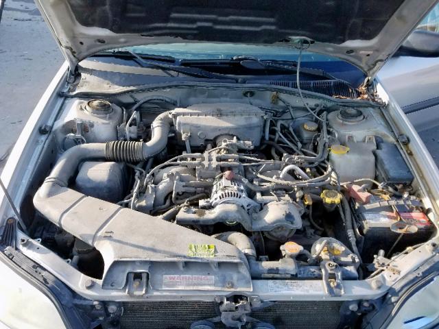 4S3BE635127208385 - 2002 SUBARU LEGACY L SILVER photo 7