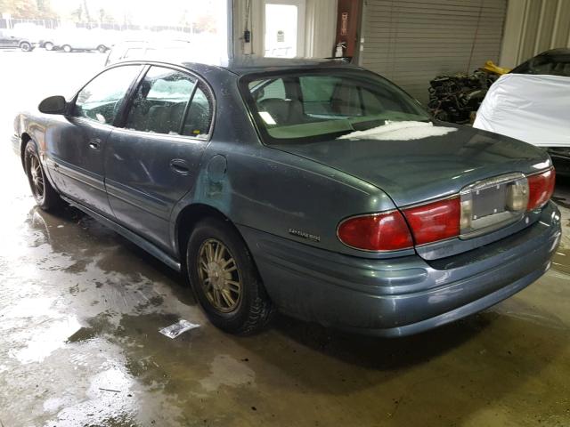 1G4HP54K724210190 - 2002 BUICK LESABRE CU BLUE photo 3