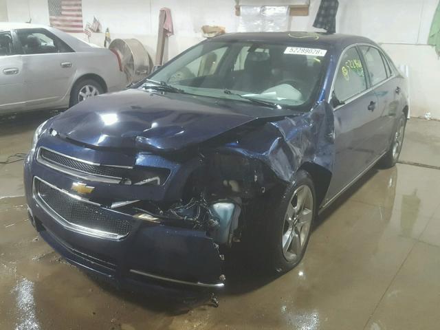 1G1ZH57B484249452 - 2008 CHEVROLET MALIBU 1LT 蓝色 照片 2