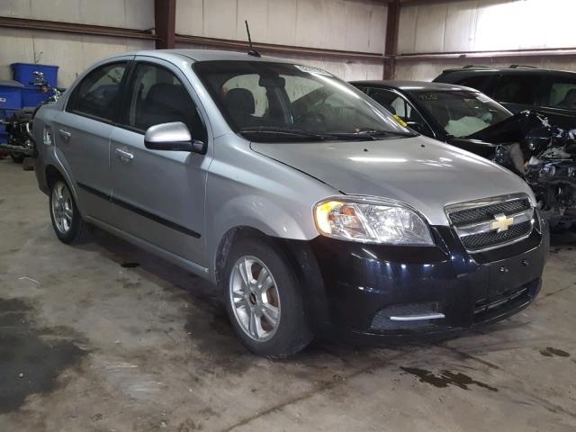 KL1TD5DE8BB143605 - 2011 CHEVROLET AVEO LS SILVER photo 1