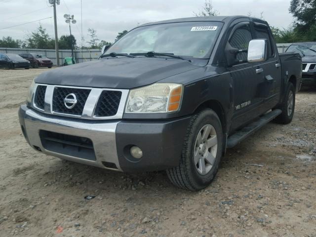 1N6BA07AX5N519522 - 2005 NISSAN TITAN XE GRAY photo 2