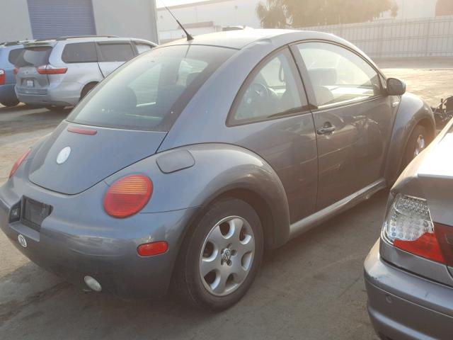 3VWCK21C73M424222 - 2003 VOLKSWAGEN NEW BEETLE GRAY photo 4