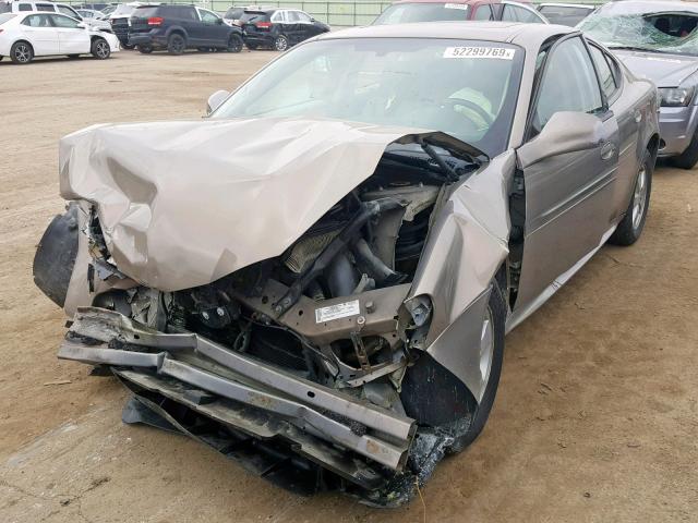 2G2WP552971220091 - 2007 PONTIAC GRAND PRIX BEIGE photo 2