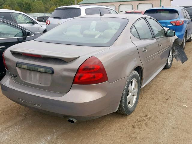 2G2WP552971220091 - 2007 PONTIAC GRAND PRIX BEIGE photo 4