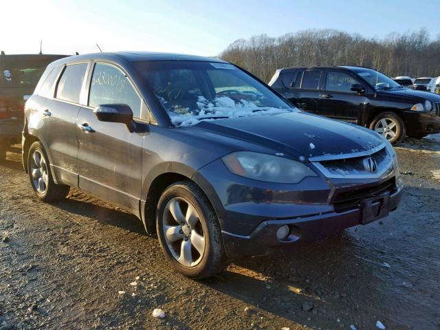 5J8TB18547A015037 - 2007 ACURA RDX TECHNO GRAY photo 1