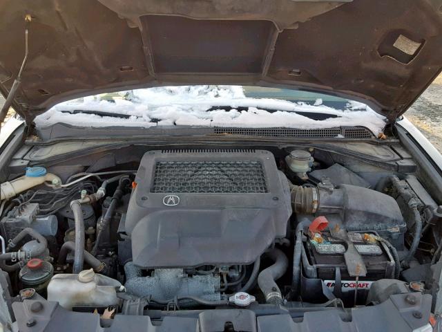 5J8TB18547A015037 - 2007 ACURA RDX TECHNO GRAY photo 7