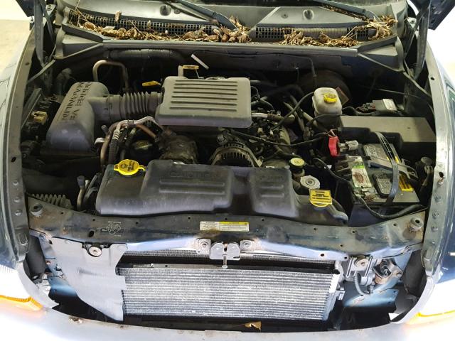 1B4HS58N52F143212 - 2002 DODGE DURANGO SL BLUE photo 7