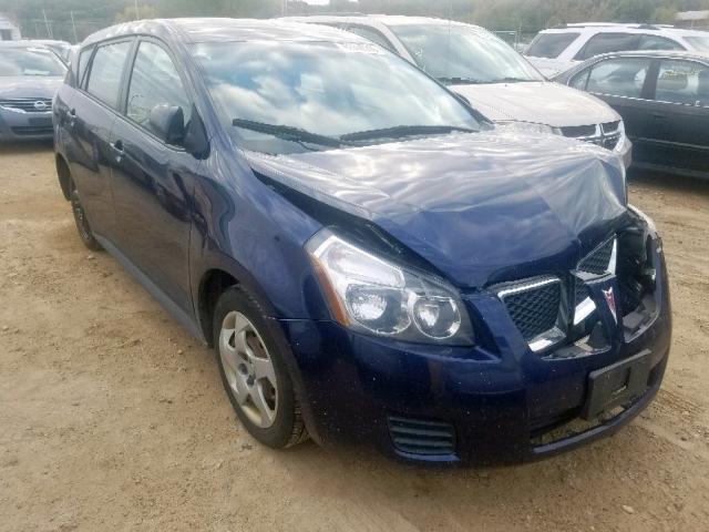 5Y2SP67899Z473018 - 2009 PONTIAC VIBE BLUE photo 1