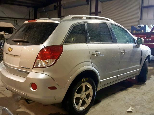 3GNFL4E50CS593859 - 2012 CHEVROLET CAPTIVA SP SILVER photo 4