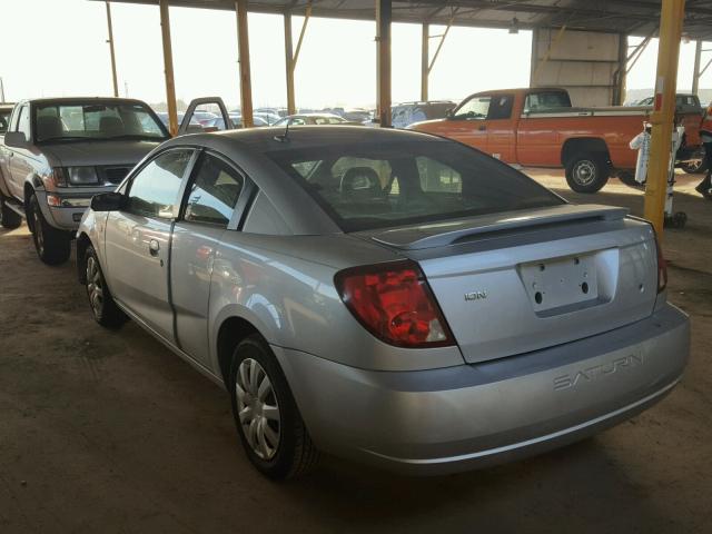1G8AM15F56Z153693 - 2006 SATURN ION LEVEL SILVER photo 3