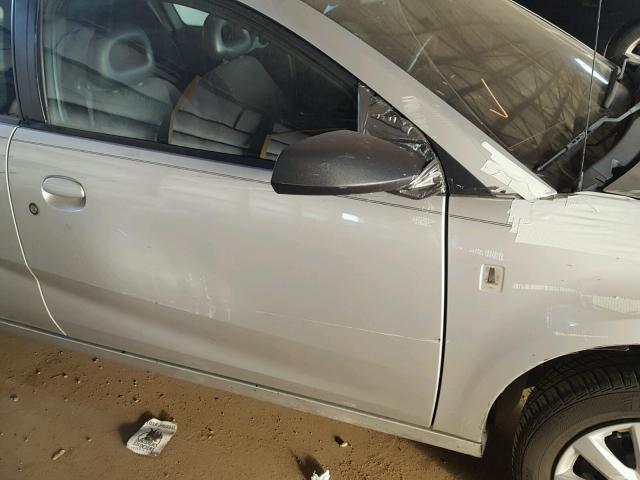 1G8AM15F56Z153693 - 2006 SATURN ION LEVEL SILVER photo 9