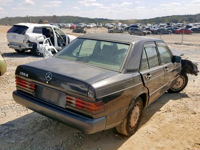 WDBDB26D0GF155929 - 1986 MERCEDES-BENZ 190 D 2.5 BLACK photo 4