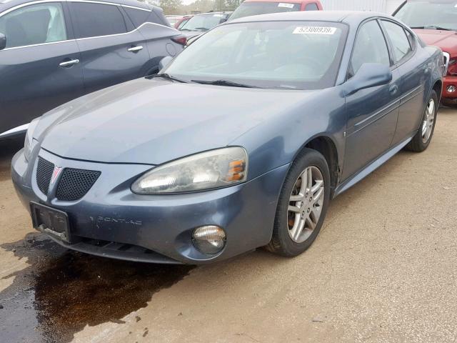 2G2WR554061284708 - 2006 PONTIAC GRAND PRIX Көк фото 2