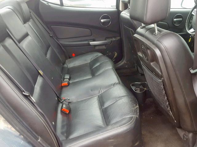 2G2WR554061284708 - 2006 PONTIAC GRAND PRIX Көк фото 6