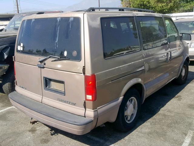 1GNDM19W7WB117839 - 1998 CHEVROLET ASTRO BROWN photo 4