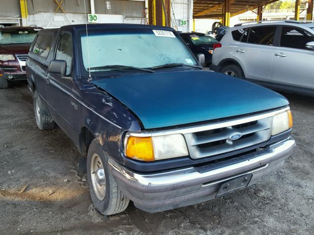 1FTCR10A5VTA85179 - 1997 FORD RANGER BLUE photo 1