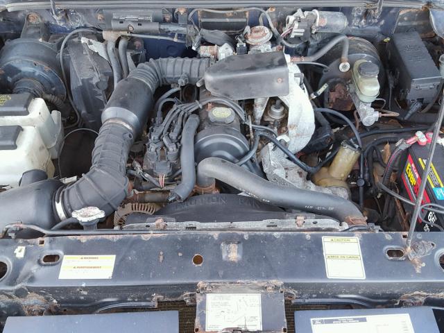 1FTCR10A5VTA85179 - 1997 FORD RANGER BLUE photo 7