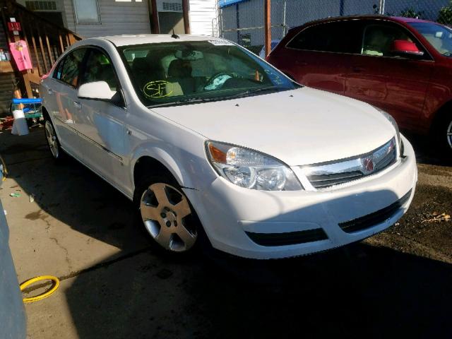 1G8ZS57N67F152110 - 2007 SATURN AURA XE WHITE photo 1