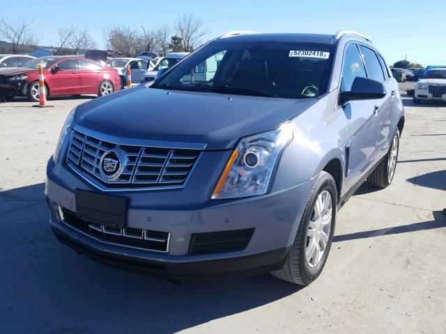 3GYFNBE37FS542394 - 2015 CADILLAC SRX LUXURY BLUE photo 2