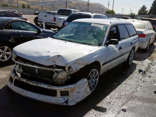 4S3BK4351T6932548 - 1996 SUBARU LEGACY L WHITE photo 2