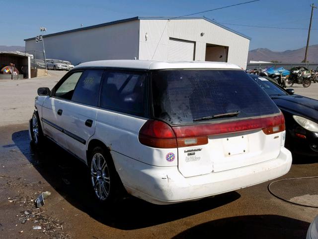 4S3BK4351T6932548 - 1996 SUBARU LEGACY L WHITE photo 3