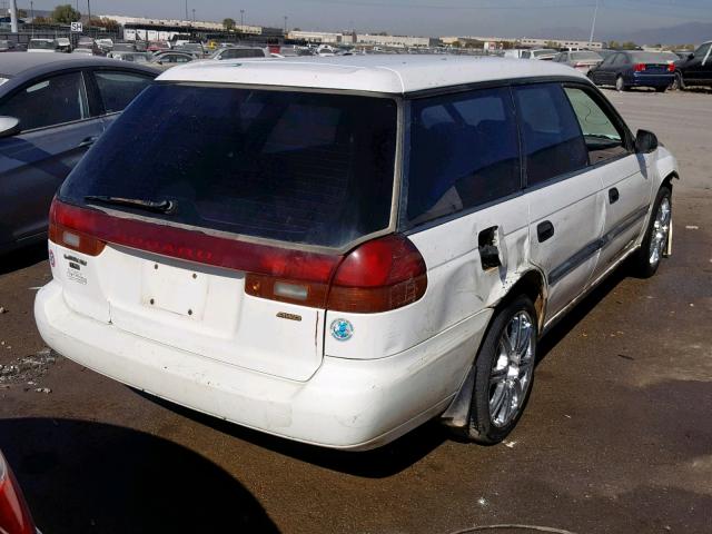 4S3BK4351T6932548 - 1996 SUBARU LEGACY L WHITE photo 4