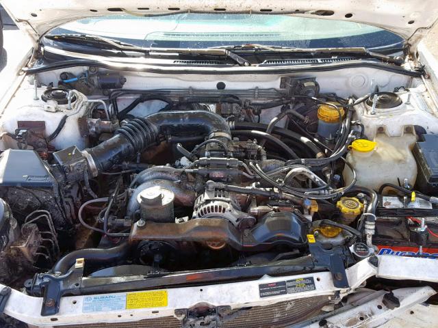 4S3BK4351T6932548 - 1996 SUBARU LEGACY L WHITE photo 7