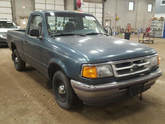 1FTCR10A7VPB23231 - 1997 FORD RANGER GREEN photo 1