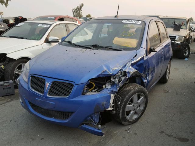 KL2TD66E49B648419 - 2009 PONTIAC G3 BLUE photo 2