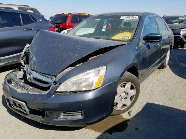 JHMCM56406C001311 - 2006 HONDA ACCORD LX GRAY photo 2