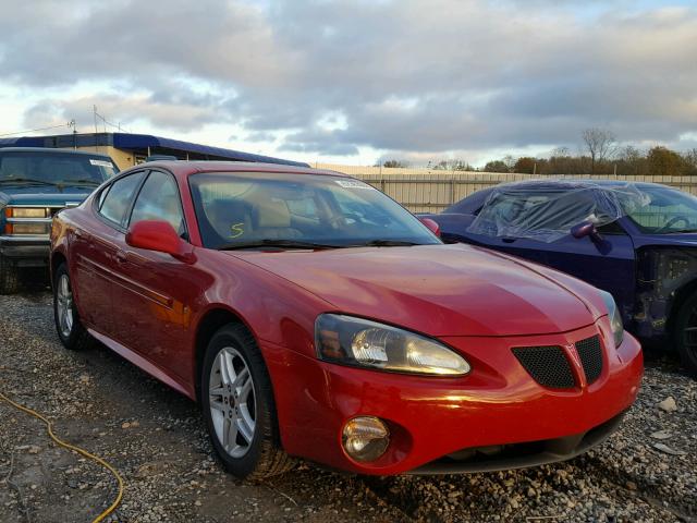 2G2WR554061246900 - 2006 PONTIAC GRAND PRIX RED photo 1
