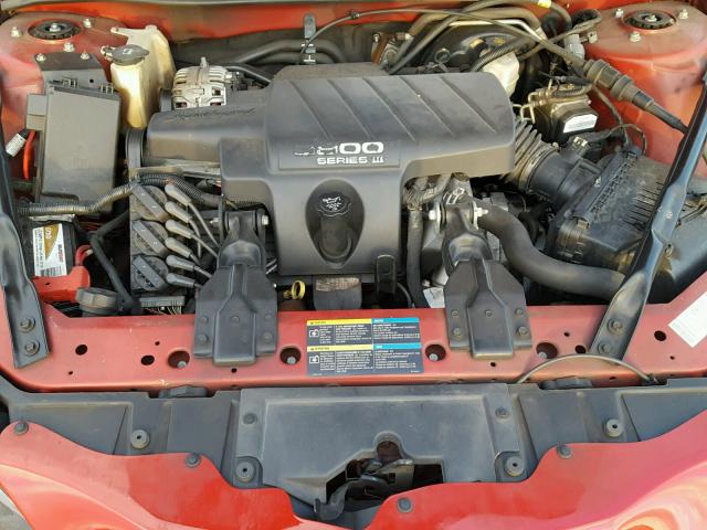 2G2WR554061246900 - 2006 PONTIAC GRAND PRIX RED photo 7