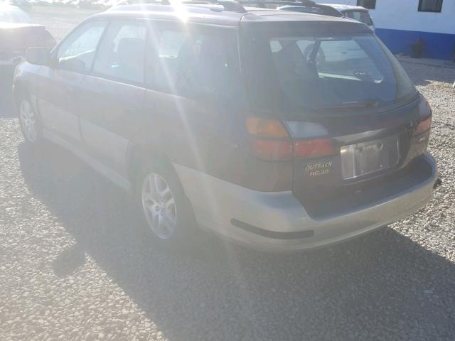 4S3BH806617643448 - 2001 SUBARU LEGACY OUT MAROON photo 3