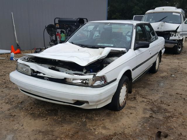 4T1SV21E0MU349606 - 1991 TOYOTA CAMRY DLX WHITE photo 2