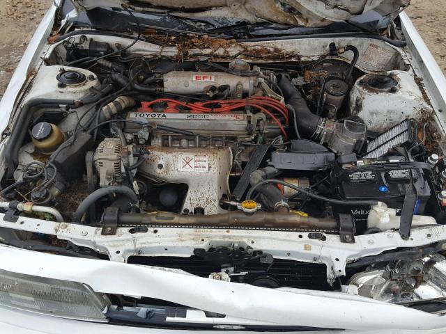 4T1SV21E0MU349606 - 1991 TOYOTA CAMRY DLX WHITE photo 7