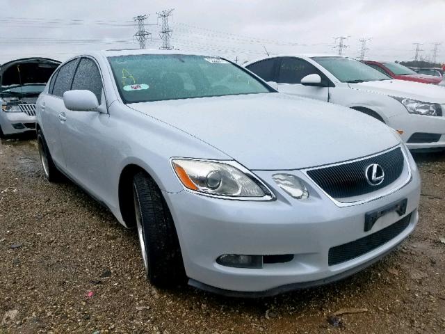 JTHBH96SX65012651 - 2006 LEXUS GS 300 WHITE photo 1