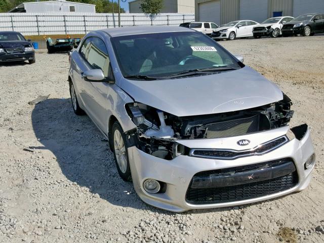 KNAFX6A87E5249951 - 2014 KIA FORTE EX WHITE photo 1