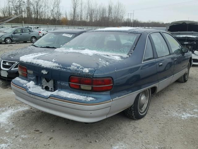 1G1BN53E1NR105544 - 1992 CHEVROLET CAPRICE CL BLUE photo 4